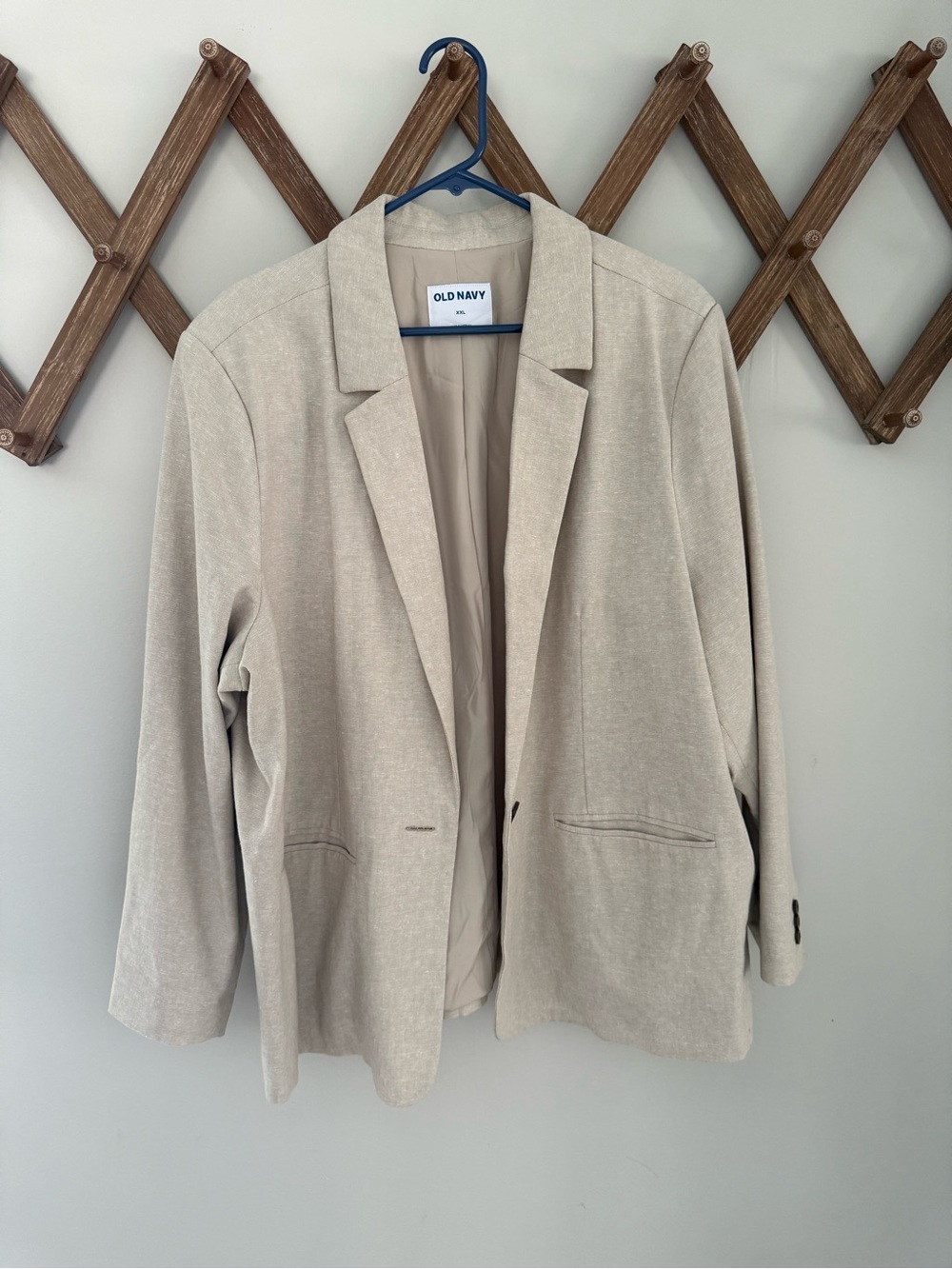 Old Navy Beige Open-Front Women's Blazer